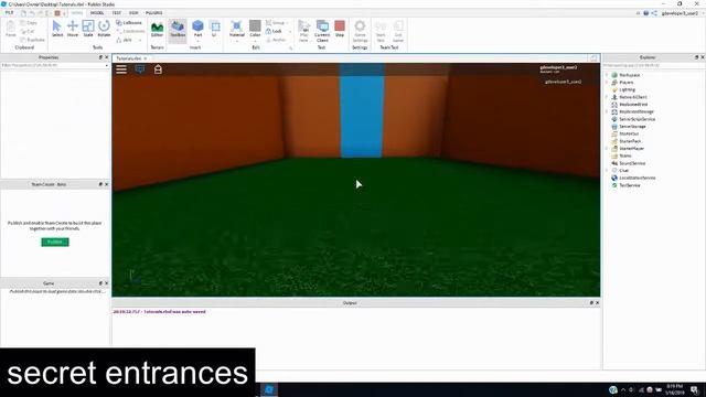 Roblox Studios Tutorial #2 CanCollide Video смотреть онлайн