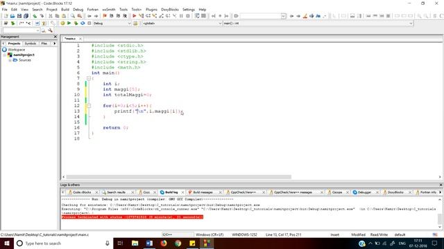 C Programming Tutorial 37 - int and float Arrays | By Namit Aggarwal смотреть онлайн