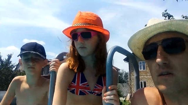 Бассейн для дома и дачи. Скимер. Дети в бассейне смотреть онлайн