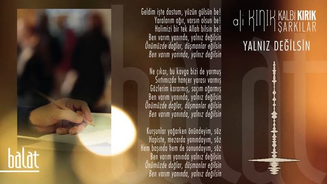 Ali Kınık - Yalnız Değilsin