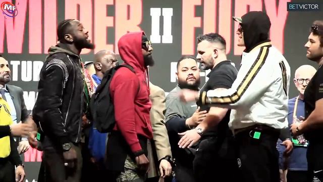 🔥БИТВА ВЗГЛЯДОВ УАЙЛДЕР Vs. ФЬЮРИ! Deontay Wilder Vs. Tyson Fury FACE TO FACE