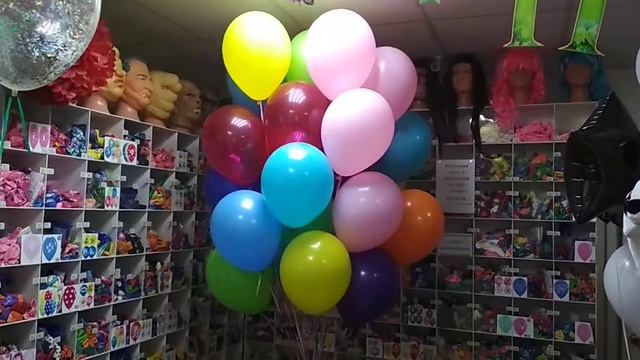 Куча гелиевых шаров 30шт. Ставрополь Мир Шаров. смотреть онлайн