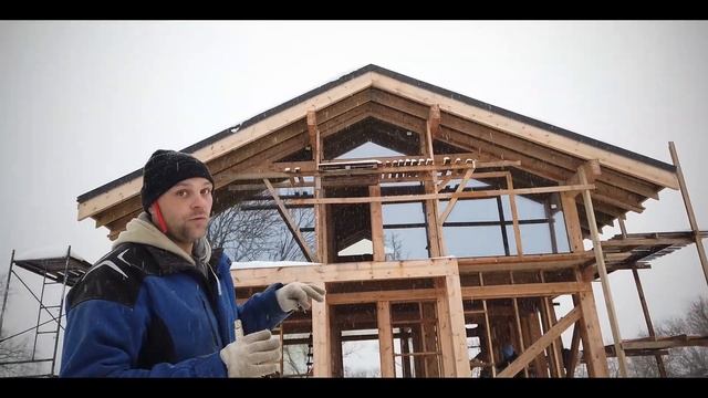 КРОВЛЯ ФАХВЕРКА ч.3. Монтаж металлочерепицы. Монтаж кровли. Почему металлочерепица?. // Мой Дом #11