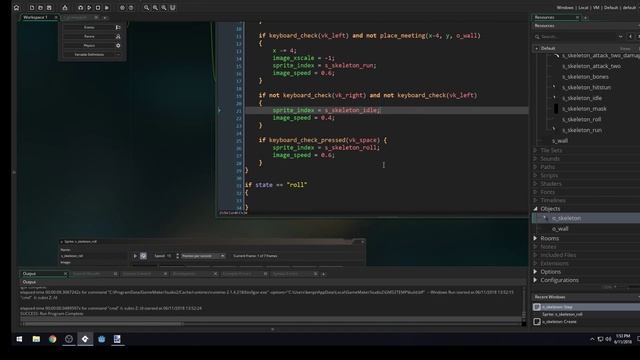 GameMaker Studio Tutorial - 2D Hack-n-Slash #4: ROLLING STATE смотреть онлайн