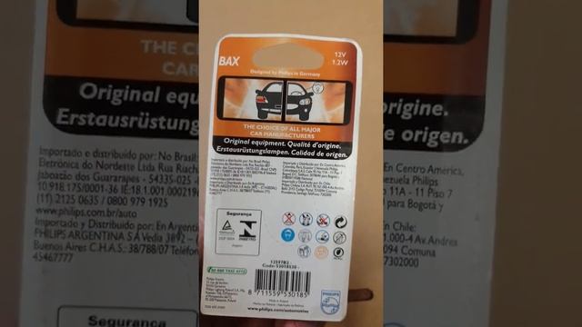 Philips bulb lamp light bax 8,3s 1.2w 12v 12597b2 смотреть онлайн