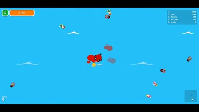 piranh.io game-play (without power ups) смотреть онлайн
