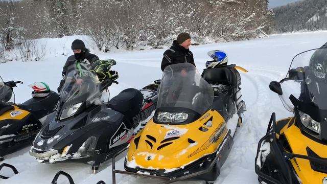 brp ski-doo skandic 600 e-tec YAMAHA RX-1 MTX Зима Сибири смотреть онлайн