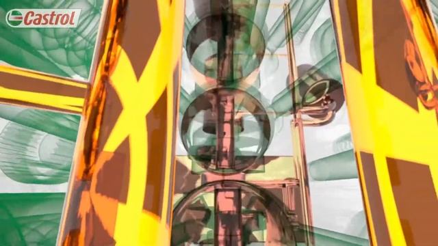 Castrol: путь масла в двигателе автомобиля.