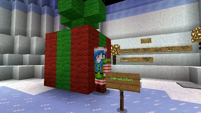 Christmas Maps/Рождественская карта в Майнкрафт Pe смотреть онлайн