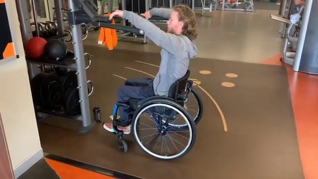 Paraplegic Working Out In A Wheelchair: How To Do Dips In A Wheelchair