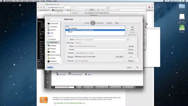 How To install Qt / NGL on a new Mac Pt4 смотреть онлайн