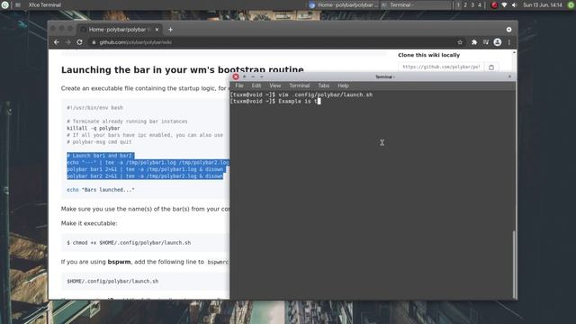 [TUTORIAL] bspwm and polybar basic setup in 11 minutes | simple and easy смотреть онлайн