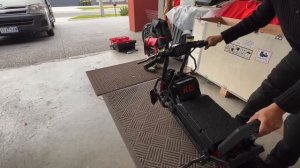 Begode Extreme Wheel K6 electric scooter - unboxing and first impressions