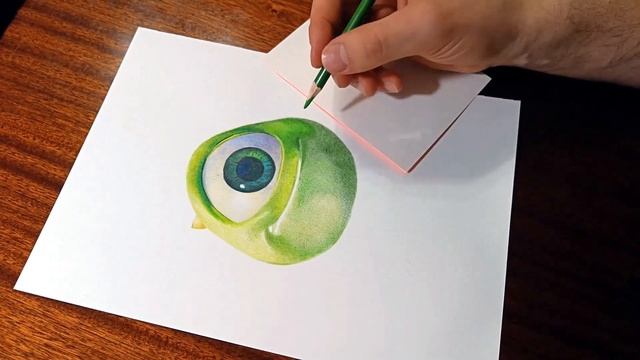 Рисунок Майк Вазовски | Корпорация монстров | ARTbook смотреть онлайн