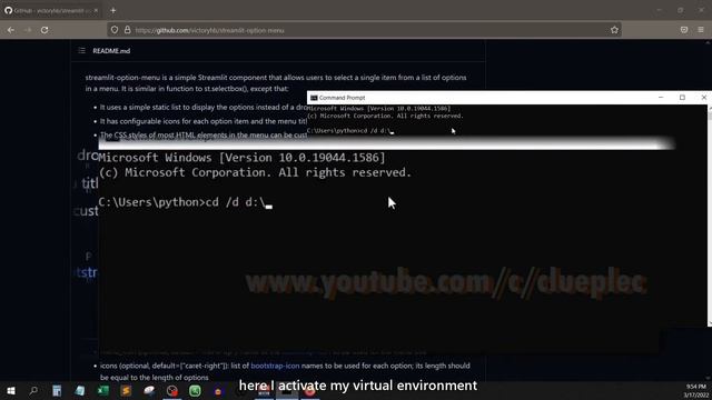 Pip Install Streamlit Option Menu смотреть онлайн
