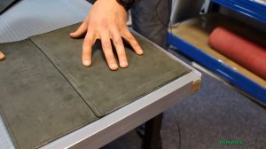 Лайфхак Работа с кожей Как быстро и ровно склеить две детали