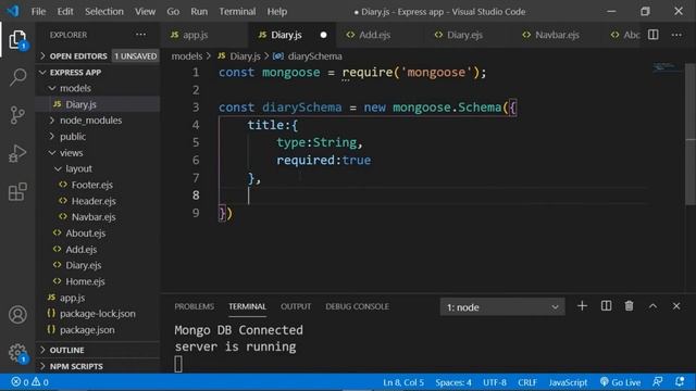 Learn Express JS by building a Project (2023) - Part 10 Creating the Schema смотреть онлайн