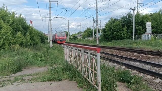 Электропоезд ЭД4М-0037/0326 сообщением Электрогорск-Москва(Курский вокзал) +Электропоезд ЭД4М-0482 смотреть онлайн