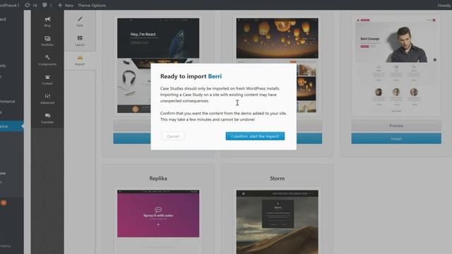 How to quickly install professional website designs with React WordPress theme смотреть онлайн