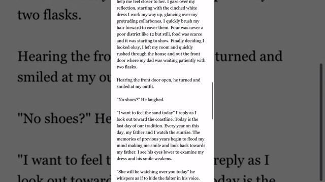 The Story of A Mad Girl [Finnick Odair x Annie Cresta Fanfic] Chapter 1: Tradition смотреть онлайн