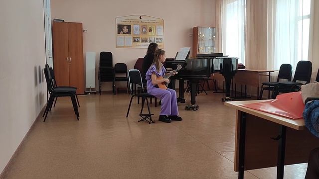 Кох Маргарита Глейхман "Вальс" Укр.н.п. "Ехал Казак за Дунай" смотреть онлайн