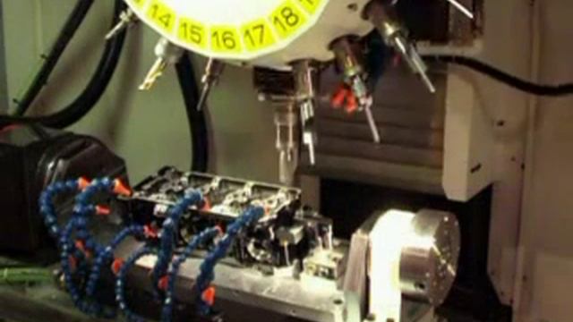 Использование поворотного стола на станке с ЧПУ Fanuc смотреть онлайн