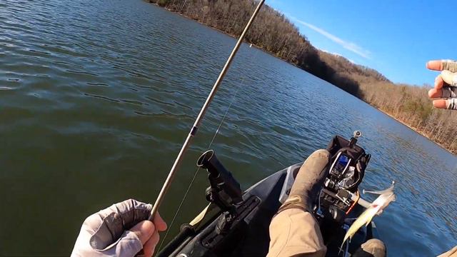 Trout, crappie and bass - March kayak fishing #kayakfishing #fishing #fishinglife #bass #crappie смотреть онлайн
