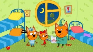 Три кота | Серия №1 | Сахалыы мультик | Дубляж