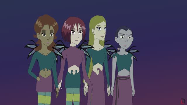 Чародейки Witch продолжение фан анимация (x4) смотреть онлайн