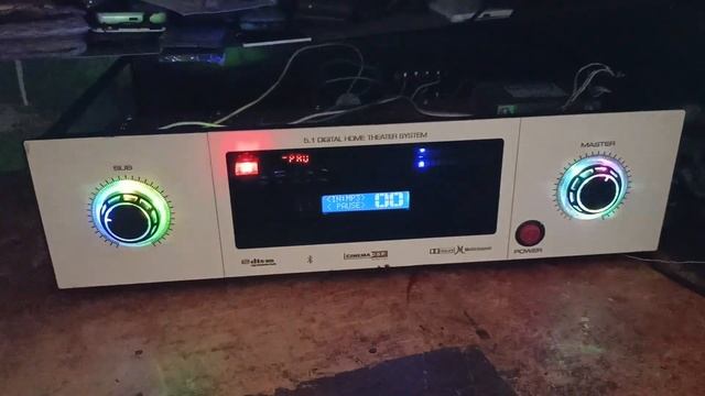 5.1 digital amplifier Dolby DTS supports box full LED amplifier смотреть онлайн