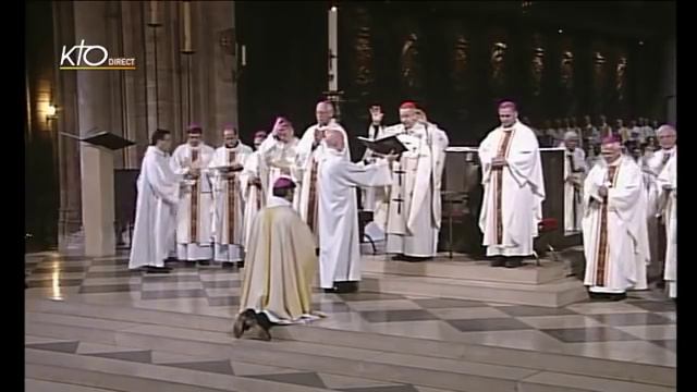 Consécration épiscopale de Mgr Michel Aupetit смотреть онлайн