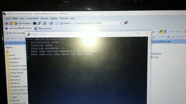 nRF51 FreeRTOS soft pwm C++ смотреть онлайн