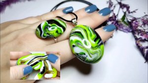 1 день КОЛЬЦО КУЛОН бижутерия из эпоксидной смолы своими руками готовы! Украшения ручной работы DIY