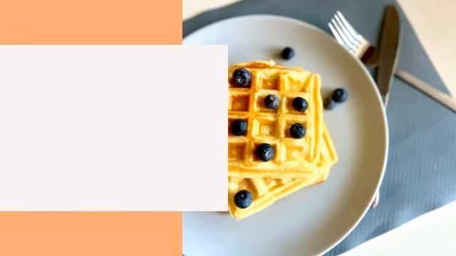 Творожные ПП- вафли (в электровафельнице)