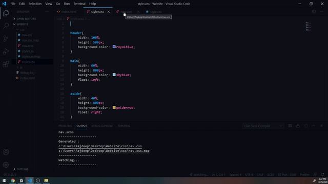 PARTIAL & IMPORT - SASS - Part 6 - Hindi смотреть онлайн