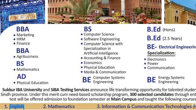 Sukkur IBA announce STHP 2022 | Sindh Talent Hunt Program | Golden opportunity for free education смотреть онлайн