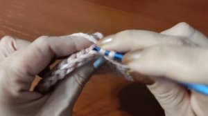 ЗИМНЯЯ, ТЕПЛАЯ ШЛЯПКА полустолбиками крючком. Красивая шляпка для начинающих. (720p).mp4