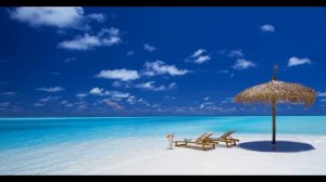 (HD) Райский пляж / Звуки волн /Расслабление 3 часа / Медитация / Мальдивы