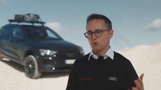 Statements from Carlos Sainz and Fermín Soneira Santos on the Audi Q8 e-tron edition Dakar – Footag смотреть онлайн