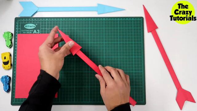 Making Arrow from Paper || How to make a Paper Arrow || Origami Easy & Beautiful Paper Arrow смотреть онлайн