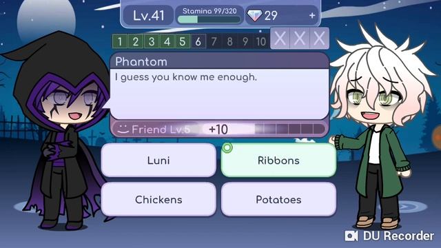 Gacha Life - Phantom Quiz answers смотреть онлайн