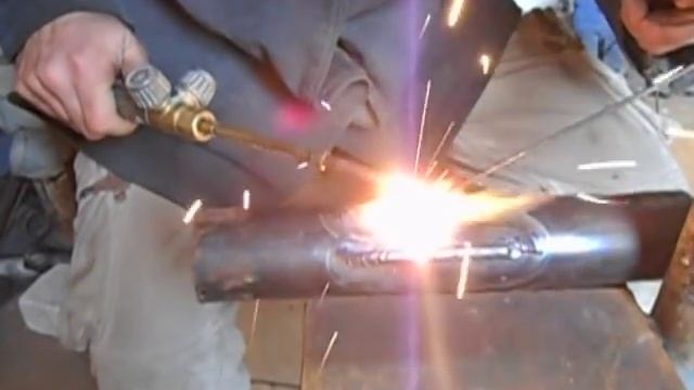 Газосварка для начинающих (нижнее положение шва) смотреть онлайн