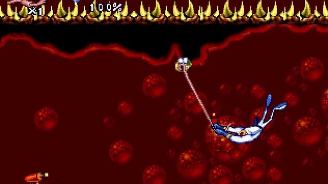 EarthWorm Jim - 9 - Intestinal Distress смотреть онлайн