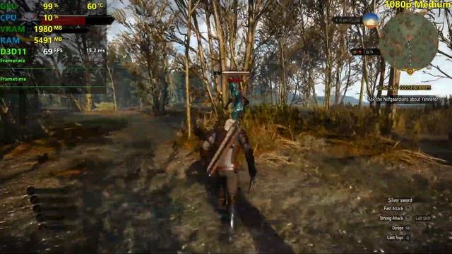 GTX 1650 | The Witcher 3 - 1080p All Settings! смотреть онлайн