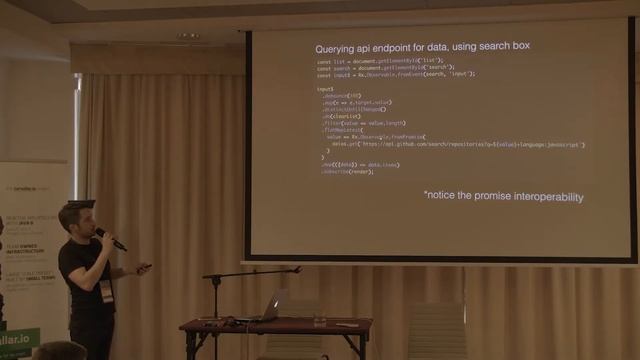 ReactSphere: Introduction to observables and reactive programming in JavaScript смотреть онлайн