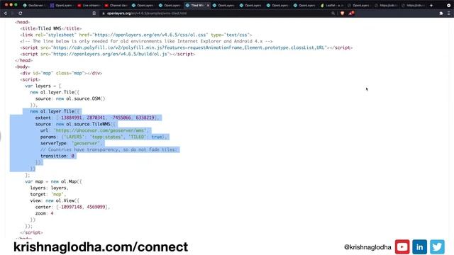 Openlayers + Geoserver in 60 minutes ⏱️ | Krishna G Lodha | GIS in 2021 смотреть онлайн