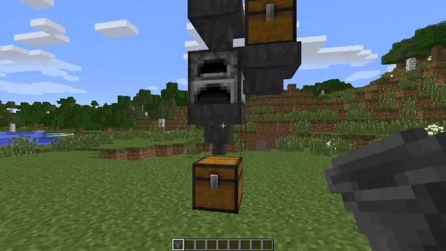 Minecraft - как сделать Автоматическую печь. смотреть онлайн