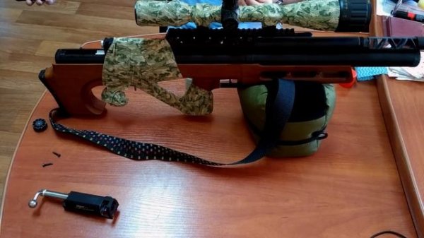 Чистка стволов PCP & PPP пневматики.