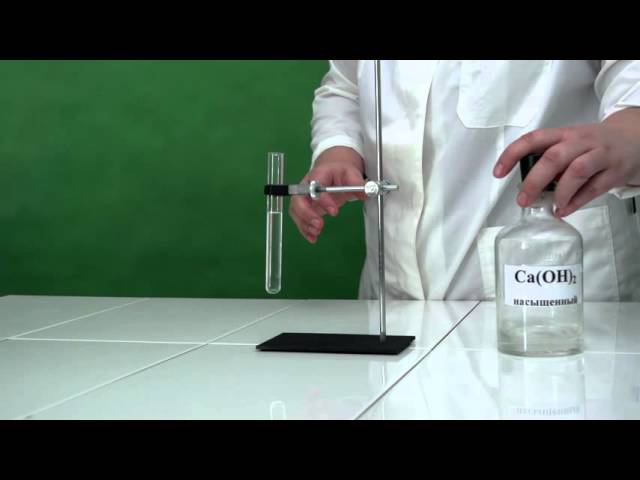 Качественная реакция на углекислый газ смотреть онлайн