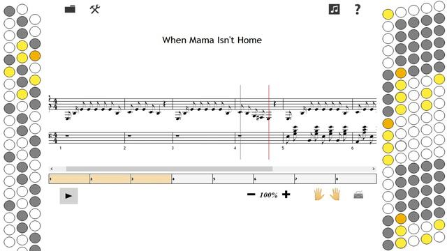 как играть на баяне When Mama Isn't Home смотреть онлайн